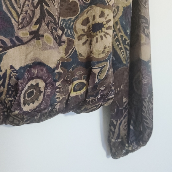 MELLODAY Multicolor Floral Blouse - Picture 5 of 8